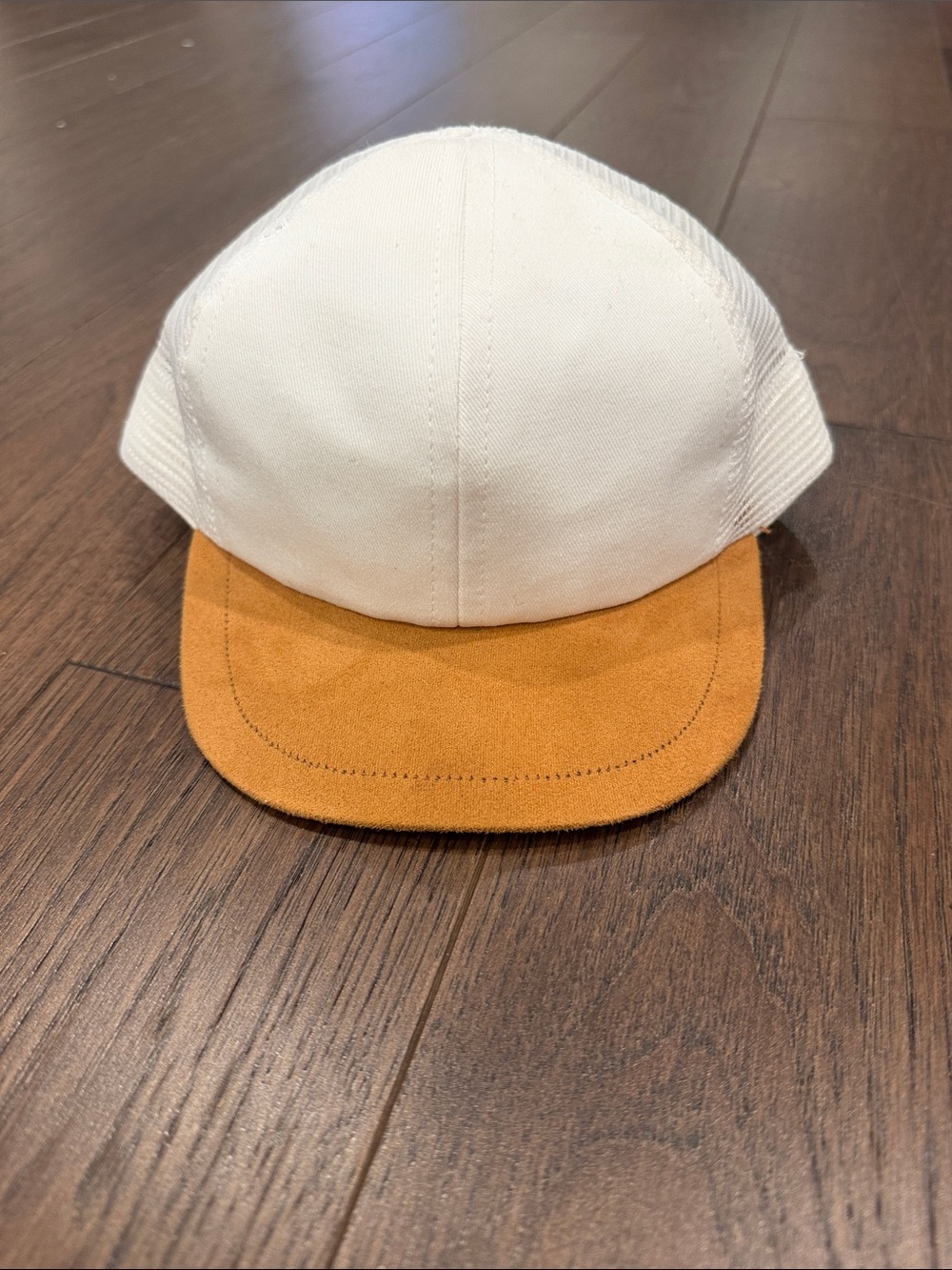 George Hats Toddler Two-Tone Canvas & Suede Hat - C39-133